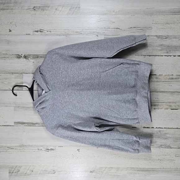 3/$15 port and company gray core fleece hoodie kids size medium - Picture 4 of 4
